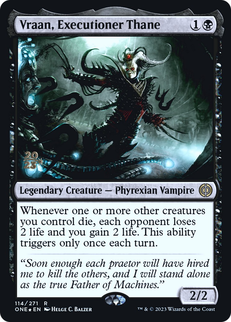 2023 Magic: The Gathering Phyrexia: All Will Be One Promos 2023 Magic: The Gathering Phyrexia: All Will Be One Promos #114s t