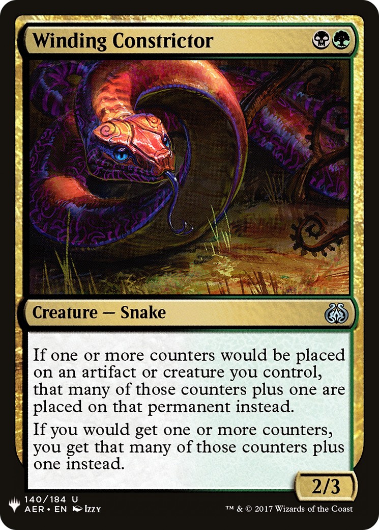 2019 Magic: The Gathering The List 2019 Magic: The Gathering The List #AER-140 trading card