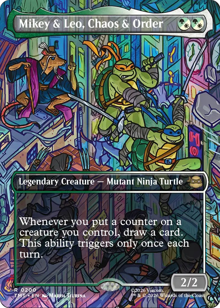 Mikey & Leo, Chaos & Order - Image 1