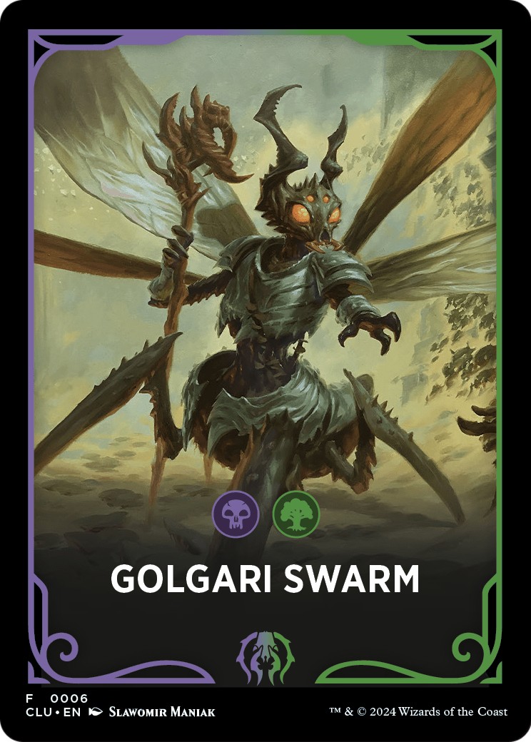 2024 Magic: The Gathering Ravnica: Clue Edition Front Cards Golgari Swarm #6 trading card