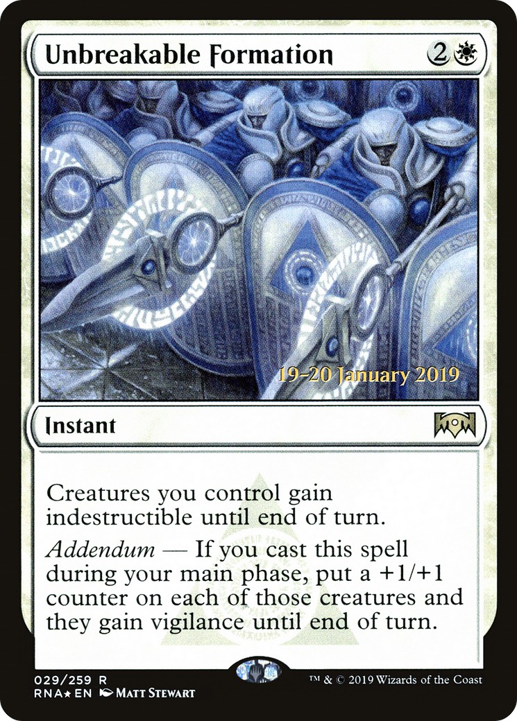 2019 Magic: The Gathering Ravnica Allegiance Promos 2019 Magic: The Gathering Ravnica Allegiance Promos #29s trading card