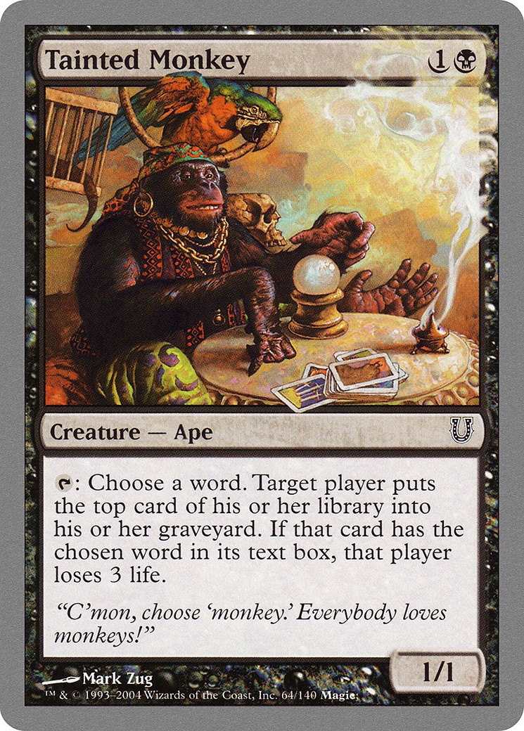 Tainted Monkey - Image 1