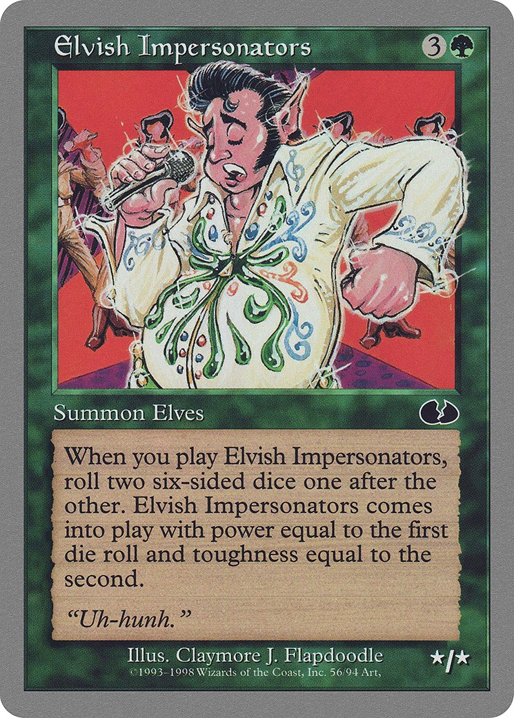 1998 Magic: The Gathering Unglued 1998 Magic: The Gathering Unglued #56 trading card