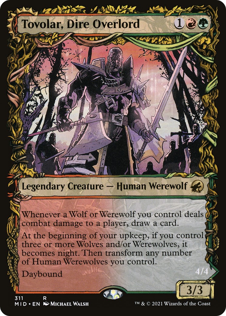Tovolar, Dire Overlord // Tovolar, the Midnight Scourge - Image 1