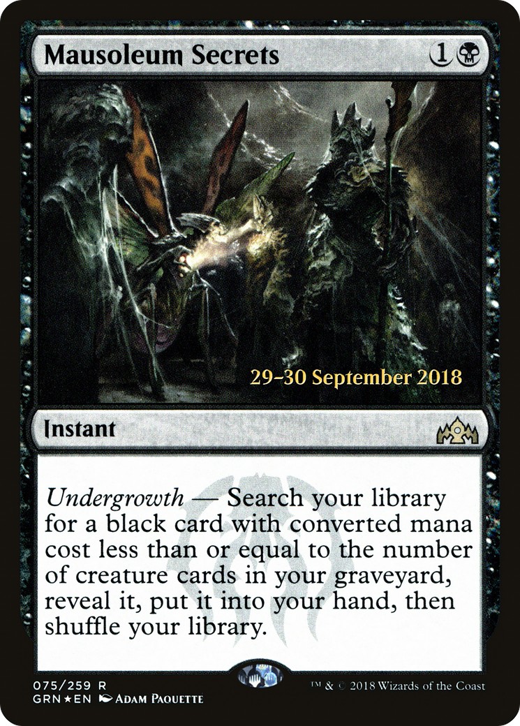 2018 Magic: The Gathering Guilds of Ravnica Promos 2018 Magic: The Gathering Guilds of Ravnica Promos #75s trading card