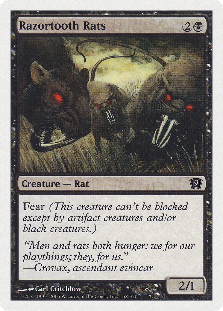 2005 Magic: The Gathering Ninth Edition 2005 Magic: The Gathering Ninth Edition #158 trading card