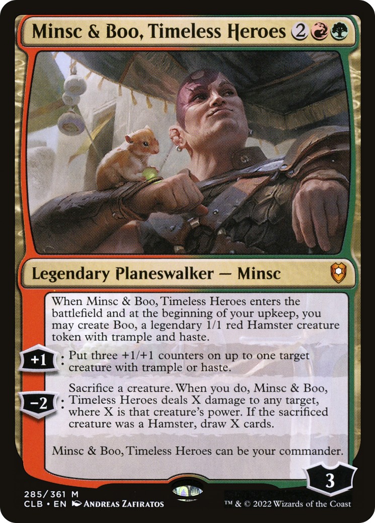 Minsc & Boo, Timeless Heroes - Image 1