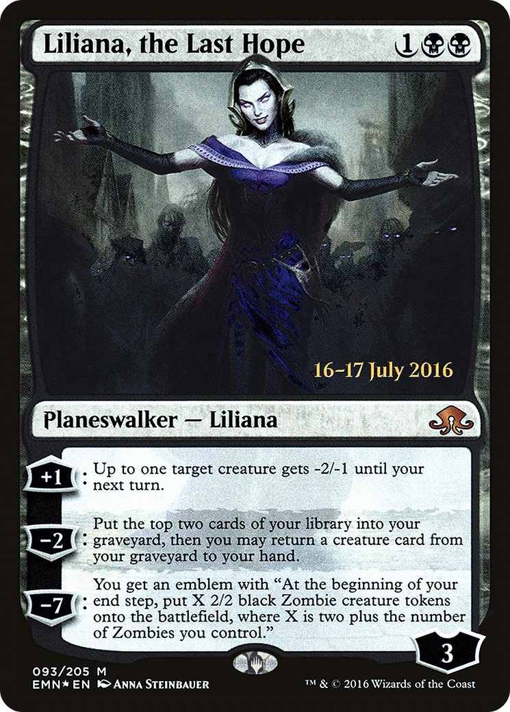 2016 Magic: The Gathering Eldritch Moon Promos 2016 Magic: The Gathering Eldritch Moon Promos #93s trading card