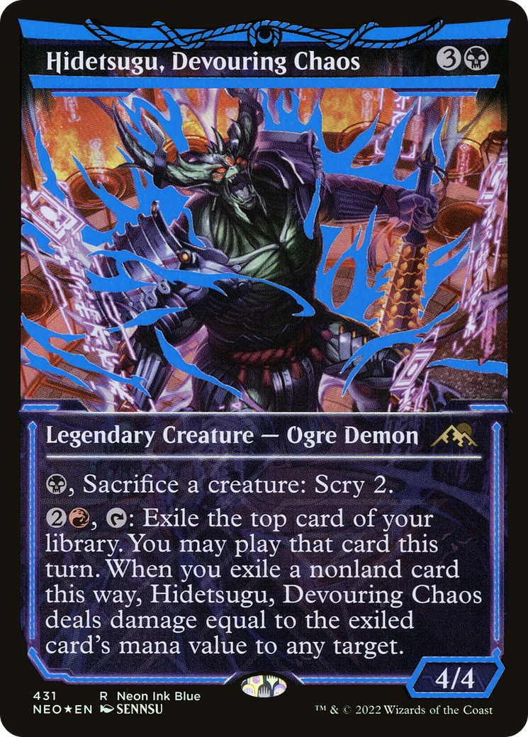 2022 Magic: The Gathering Kamigawa: Neon Dynasty 2022 Magic: The Gathering Kamigawa: Neon Dynasty #431 trading card