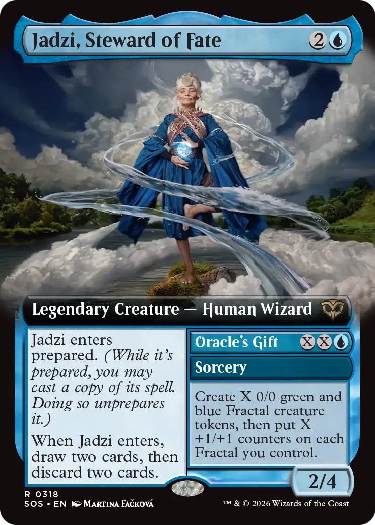 Jadzi, Steward of Fate // Oracle's Gift - Image 1