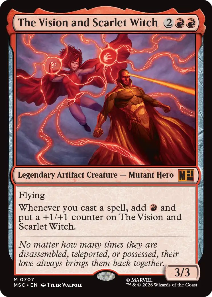 2026 Magic: The Gathering Marvel Super Heroes 2026 Magic: The Gathering Marvel Super Heroes #707 trading card