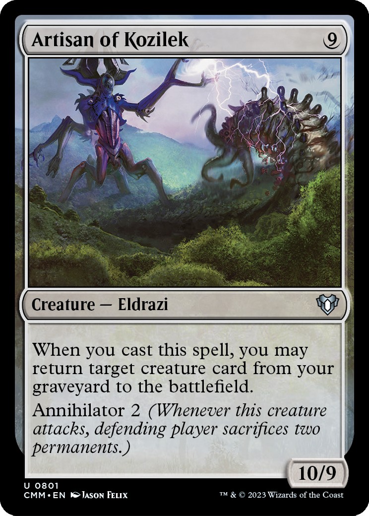 2023 Magic: The Gathering Commander Masters 2023 Magic: The Gathering Commander Masters #801 trading card