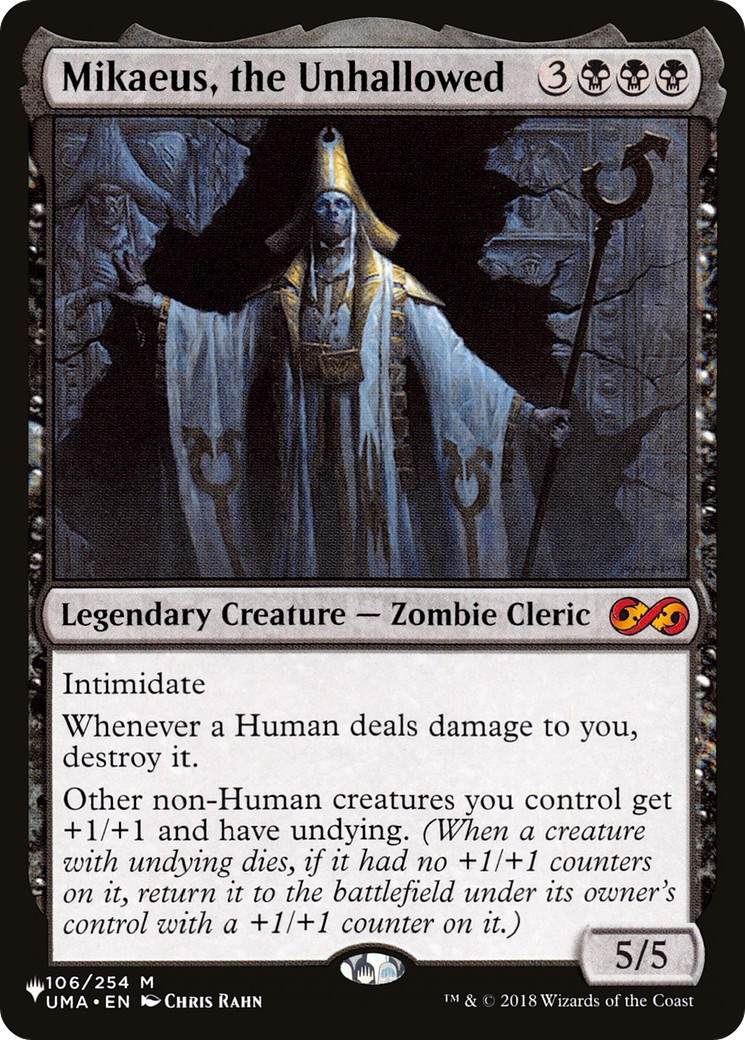 2021 Magic: The Gathering The List 2021 Magic: The Gathering The List #UMA-106 trading card