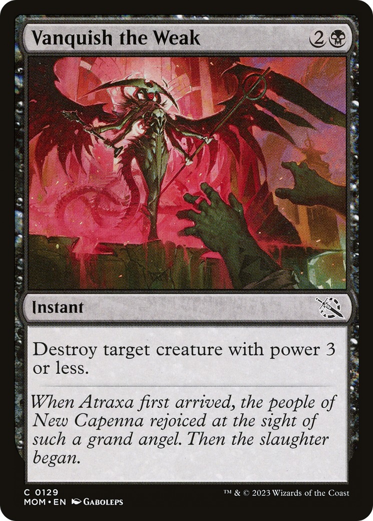 Vanquish the Weak - Image 1