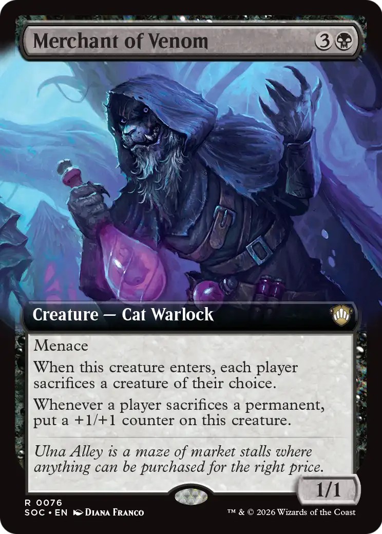 2026 Magic: The Gathering Secrets of Strixhaven 2026 Magic: The Gathering Secrets of Strixhaven #76 trading card