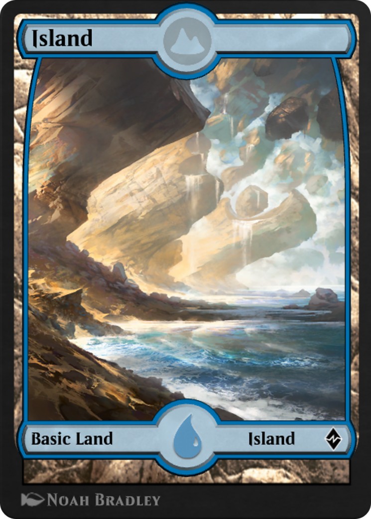 2019 Magic: The Gathering MTG Arena Promos Island #202 trading card