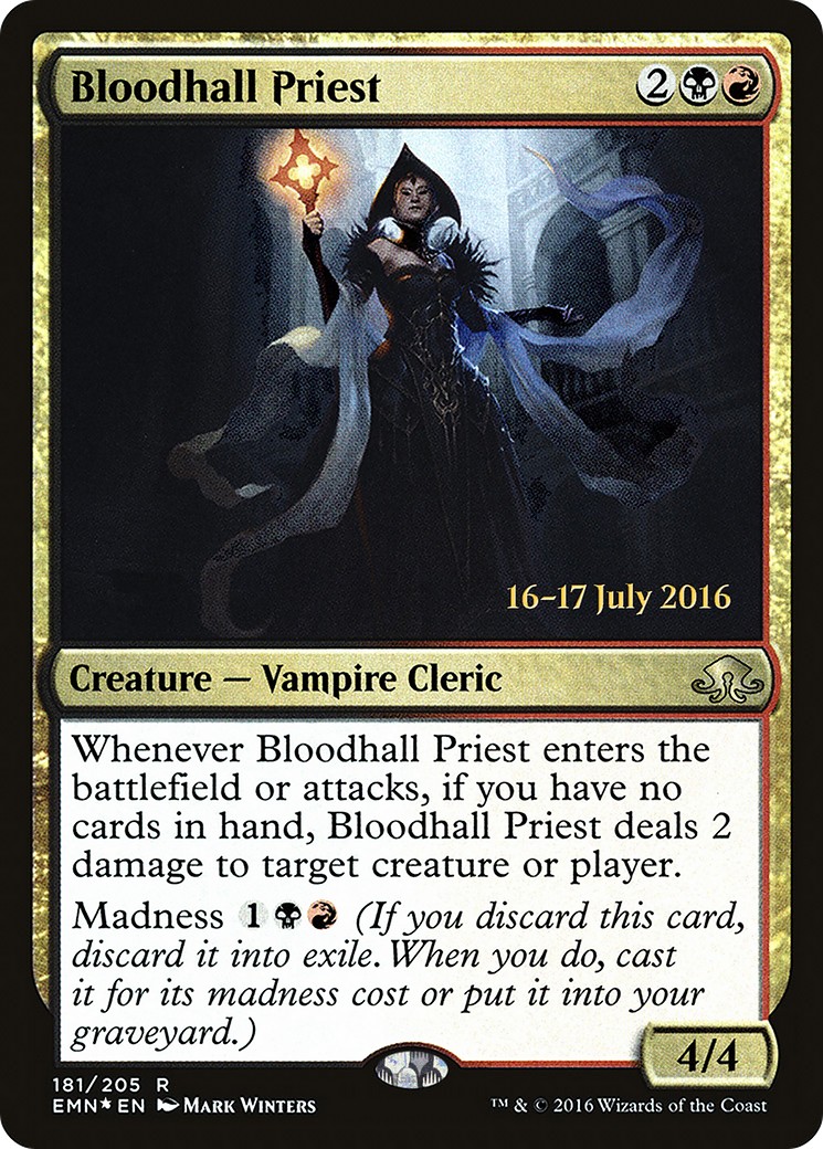 2016 Magic: The Gathering Eldritch Moon Promos 2016 Magic: The Gathering Eldritch Moon Promos #181s trading card