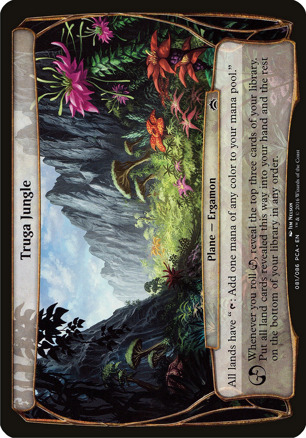 2016 Magic: The Gathering Planechase Anthology Planes 2016 Magic: The Gathering Planechase Anthology Planes #81 trading card