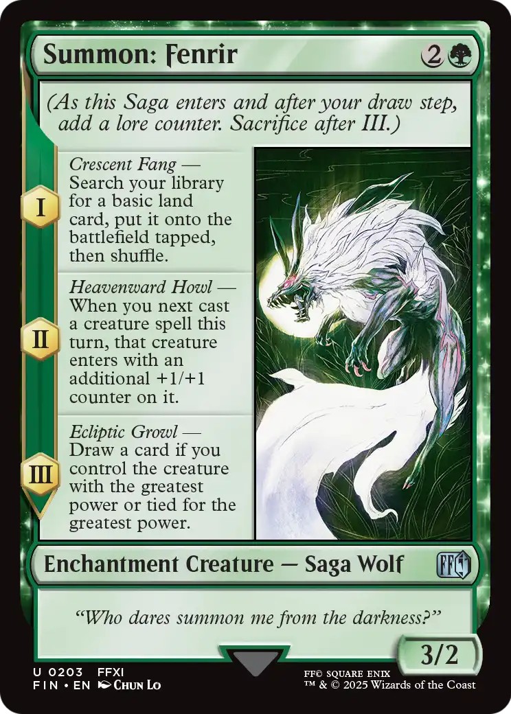 Summon: Fenrir - Image 1