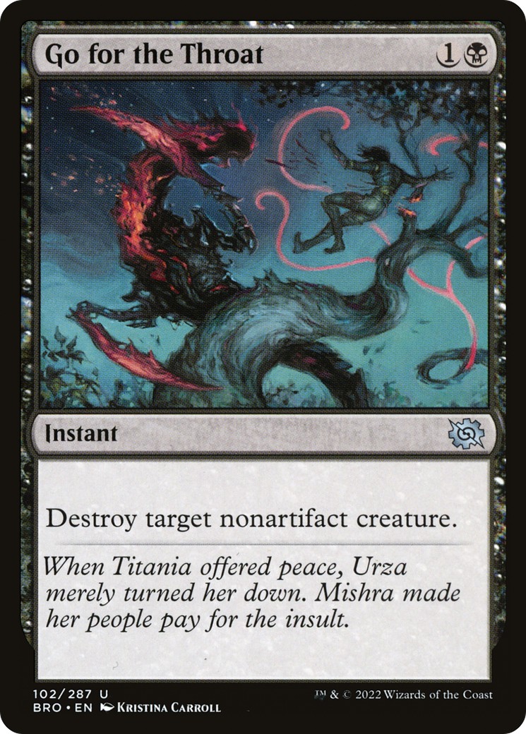 Go for the Throat - Image 1