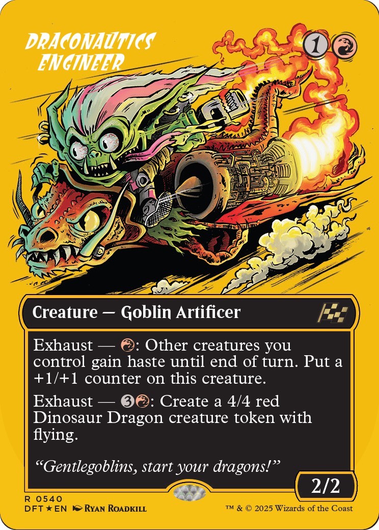 2025 Magic: The Gathering Aetherdrift 2025 Magic: The Gathering Aetherdrift #540 trading card