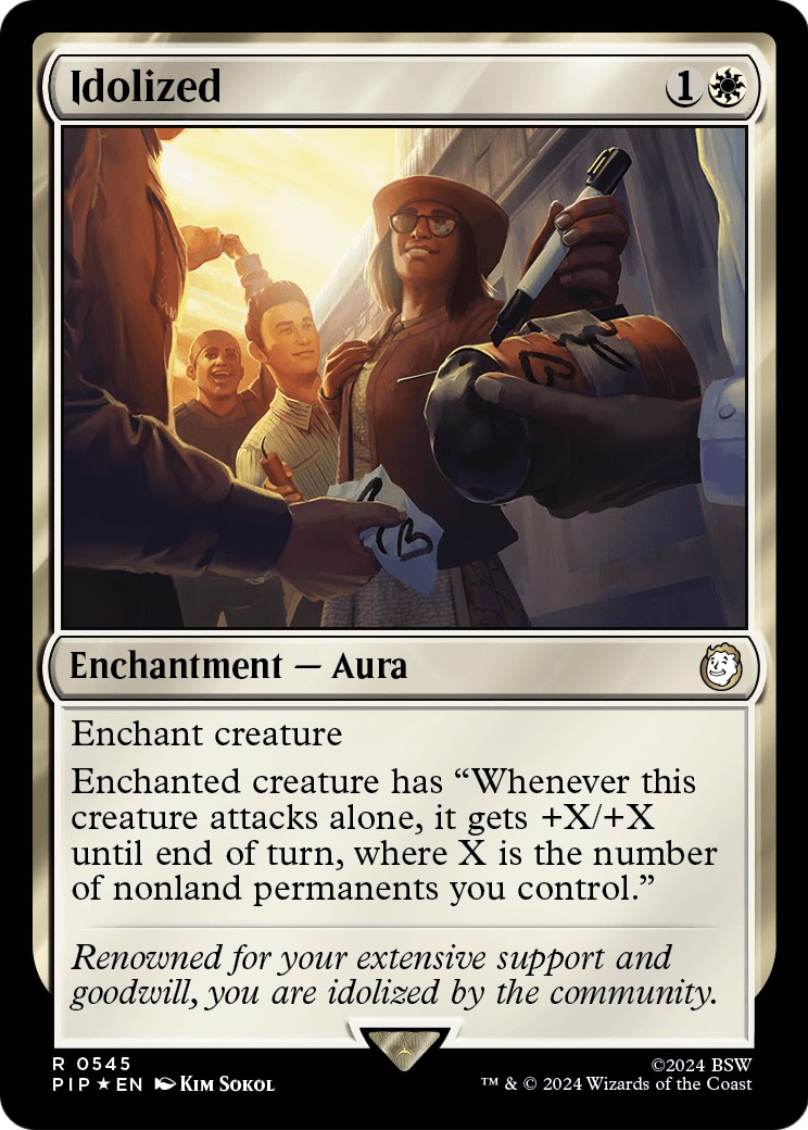 2024 Magic: The Gathering Fallout 2024 Magic: The Gathering Fallout #545 trading card