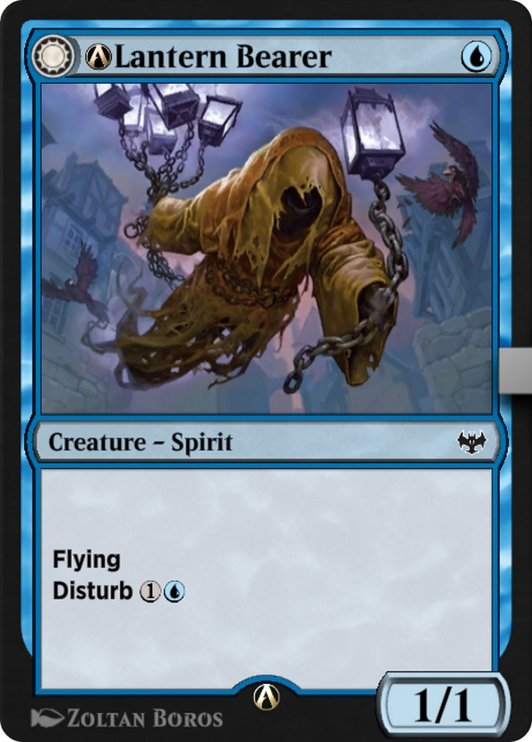 2023 Magic: The Gathering Innistrad: Crimson Vow A-Lantern Bearer // A-Lanterns' Lift #A-66 trading card