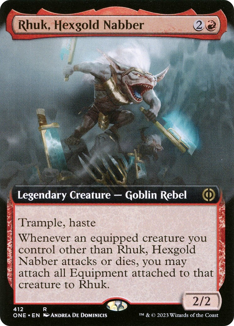 2023 Magic: The Gathering Phyrexia: All Will Be One 2023 Magic: The Gathering Phyrexia: All Will Be One #412 trading card