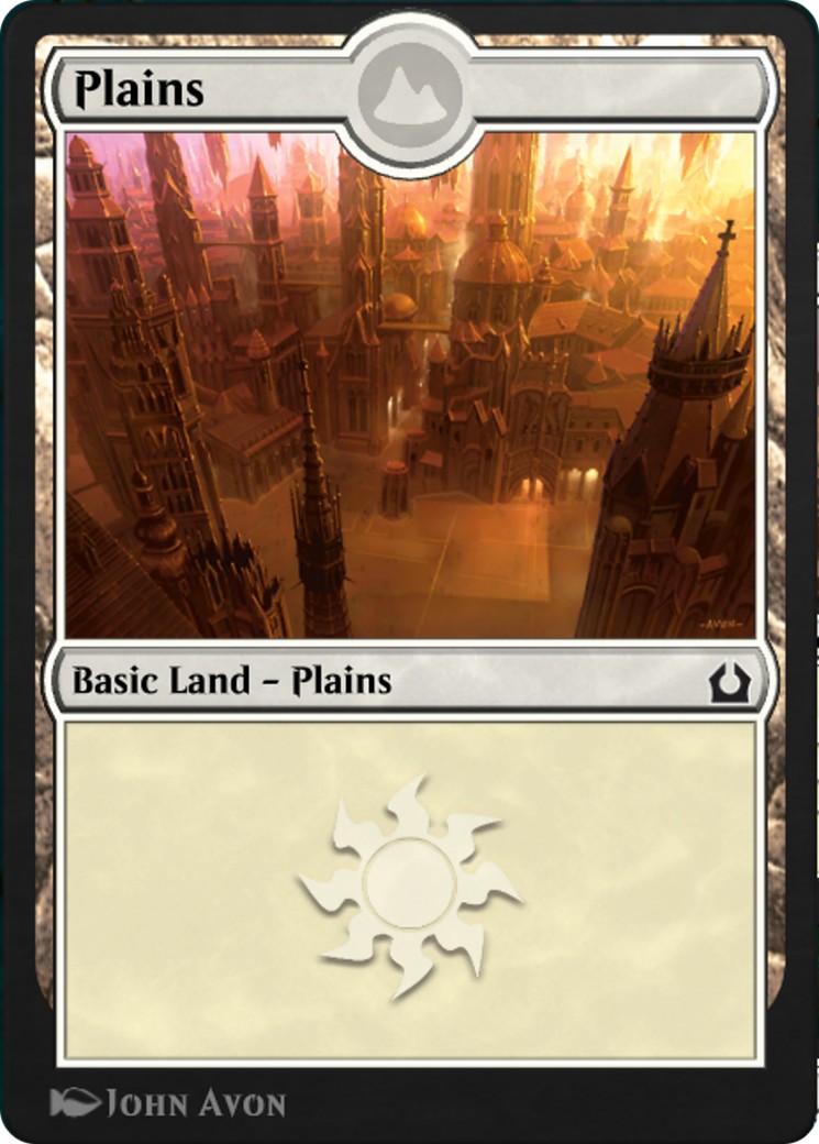 2019 Magic: The Gathering MTG Arena Promos Plains #206 trading card
