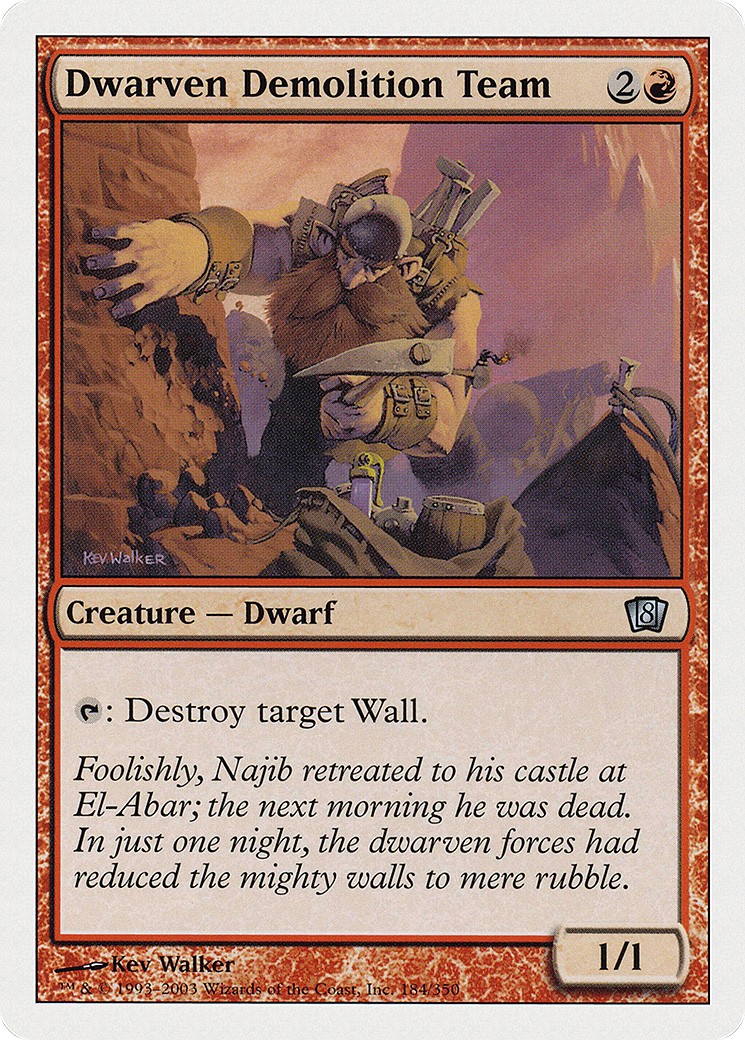 2003 Magic: The Gathering Eighth Edition 2003 Magic: The Gathering Eighth Edition #184 trading card