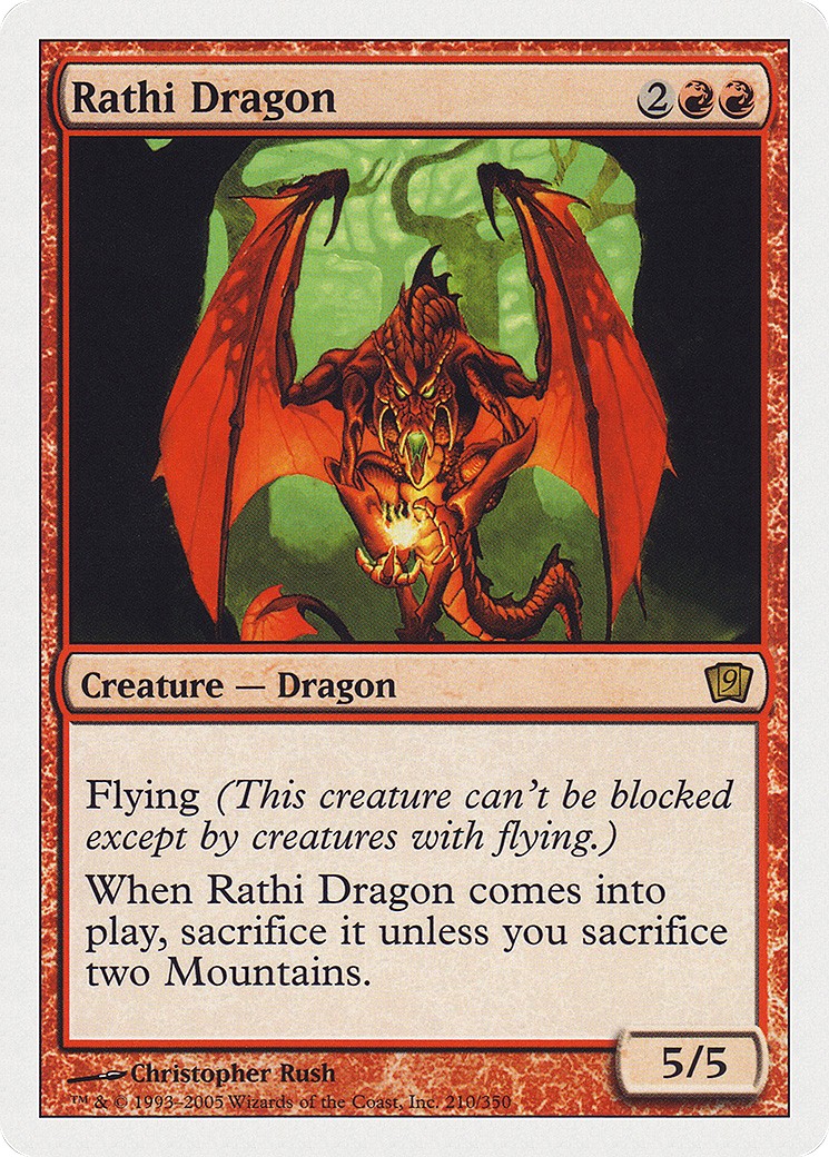 2005 Magic: The Gathering Ninth Edition 2005 Magic: The Gathering Ninth Edition #210 trading card