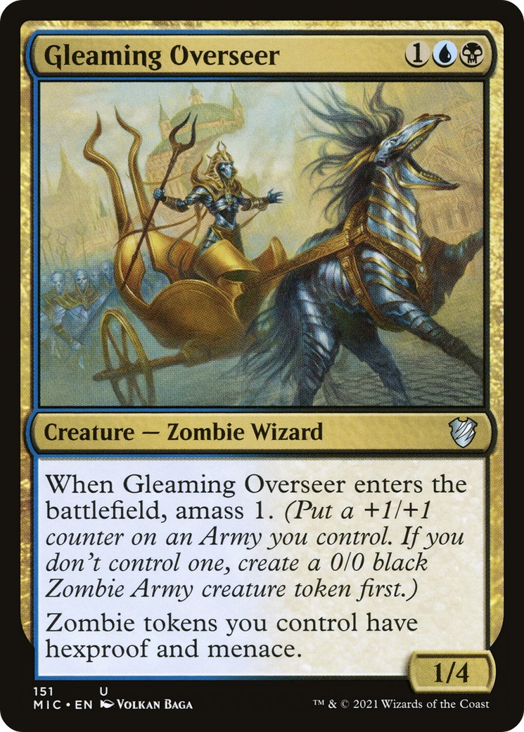2021 Magic: The Gathering Midnight Hunt 2021 Magic: The Gathering Midnight Hunt #151 trading card