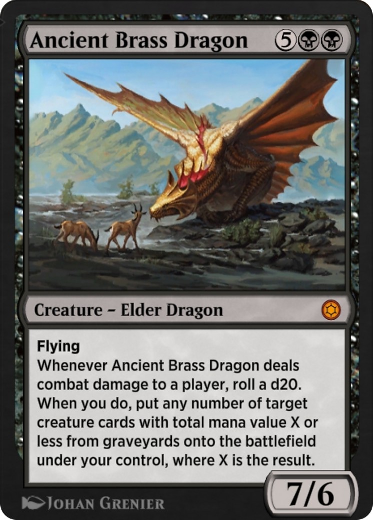 Ancient Brass Dragon - Image 1