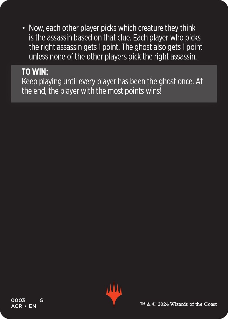 Find the Assassin // Find the Assassin (cont'd) thumbnail 2