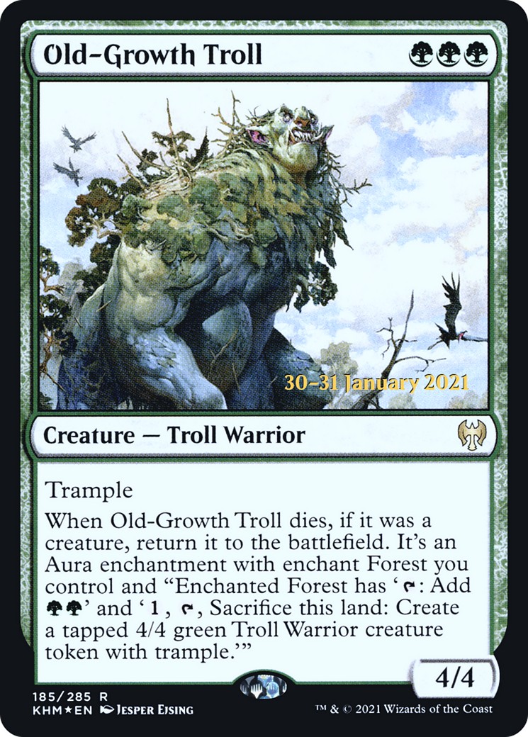 2021 Magic: The Gathering Kaldheim Promos 2021 Magic: The Gathering Kaldheim Promos #185s trading card