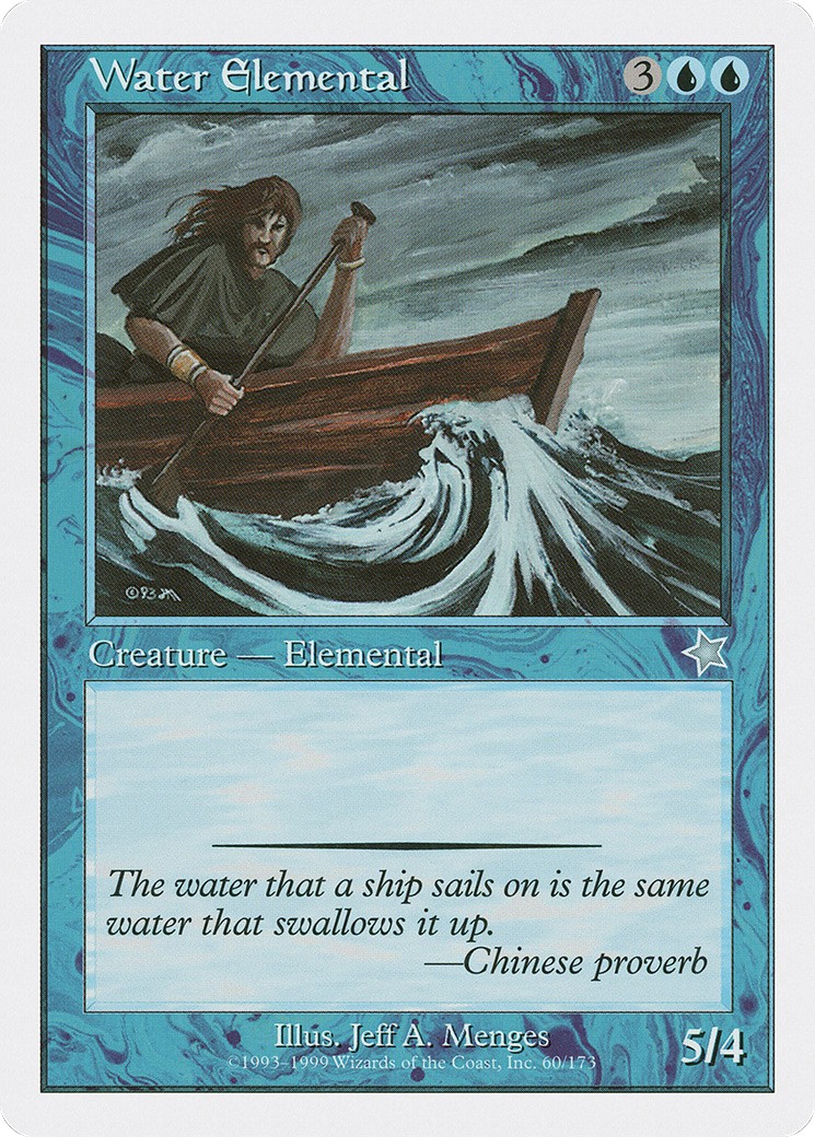 1999 Magic: The Gathering Starter 1999 Magic: The Gathering Starter #60 trading card