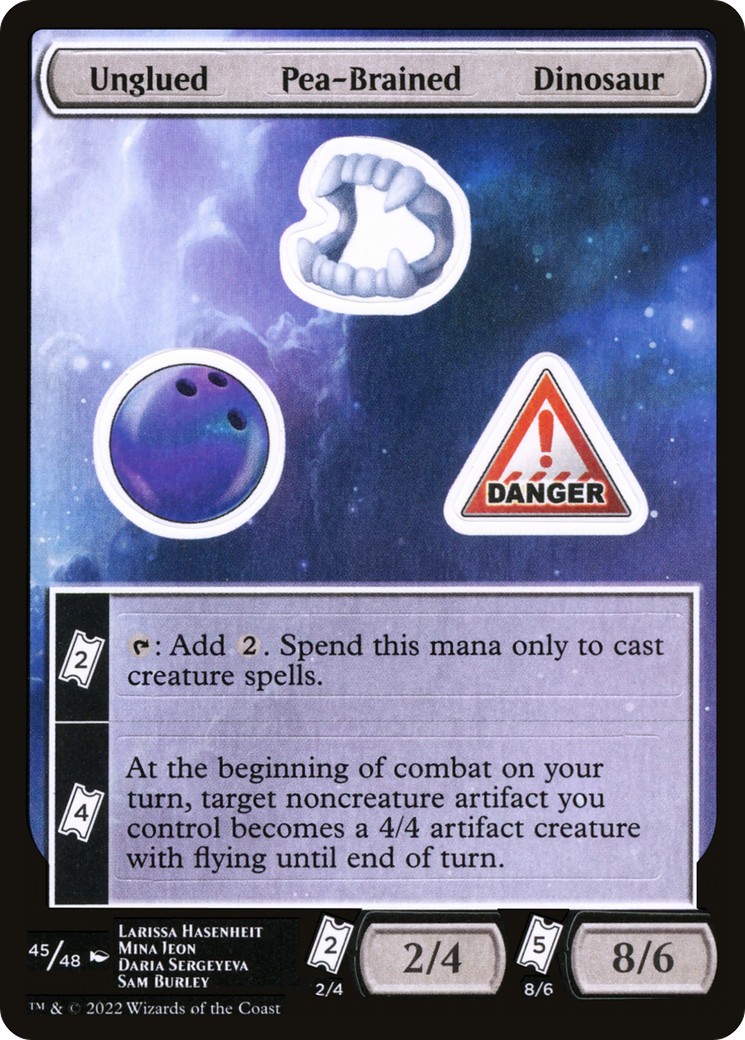 Unglued Pea-Brained Dinosaur - Image 1