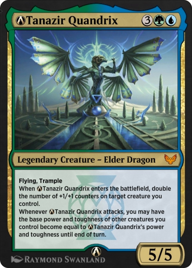 2022 Magic: The Gathering Strixhaven: School of Mages A-Tanazir Quandrix #A-240 trading card