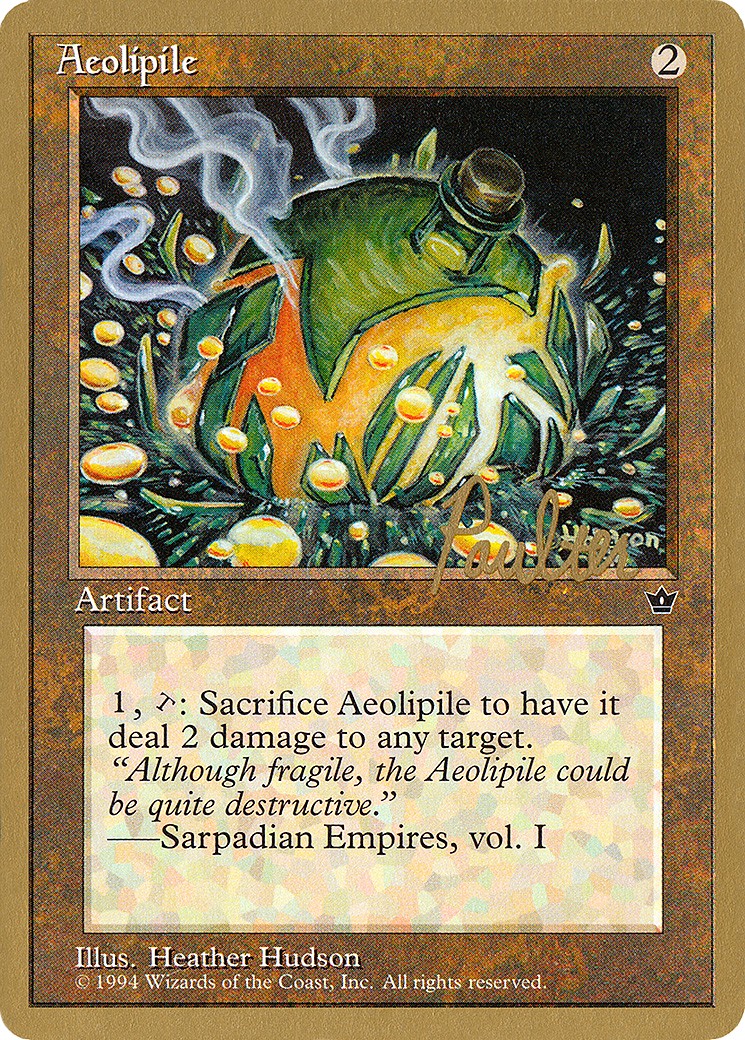1996 Magic: The Gathering Pro Tour Collector Set 1996 Magic: The Gathering Pro Tour Collector Set #pp81 trading card