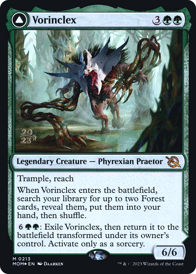 2023 Magic: The Gathering March of the Machine Promos 2023 Magic: The Gathering March of the Machine Promos #213s trading car