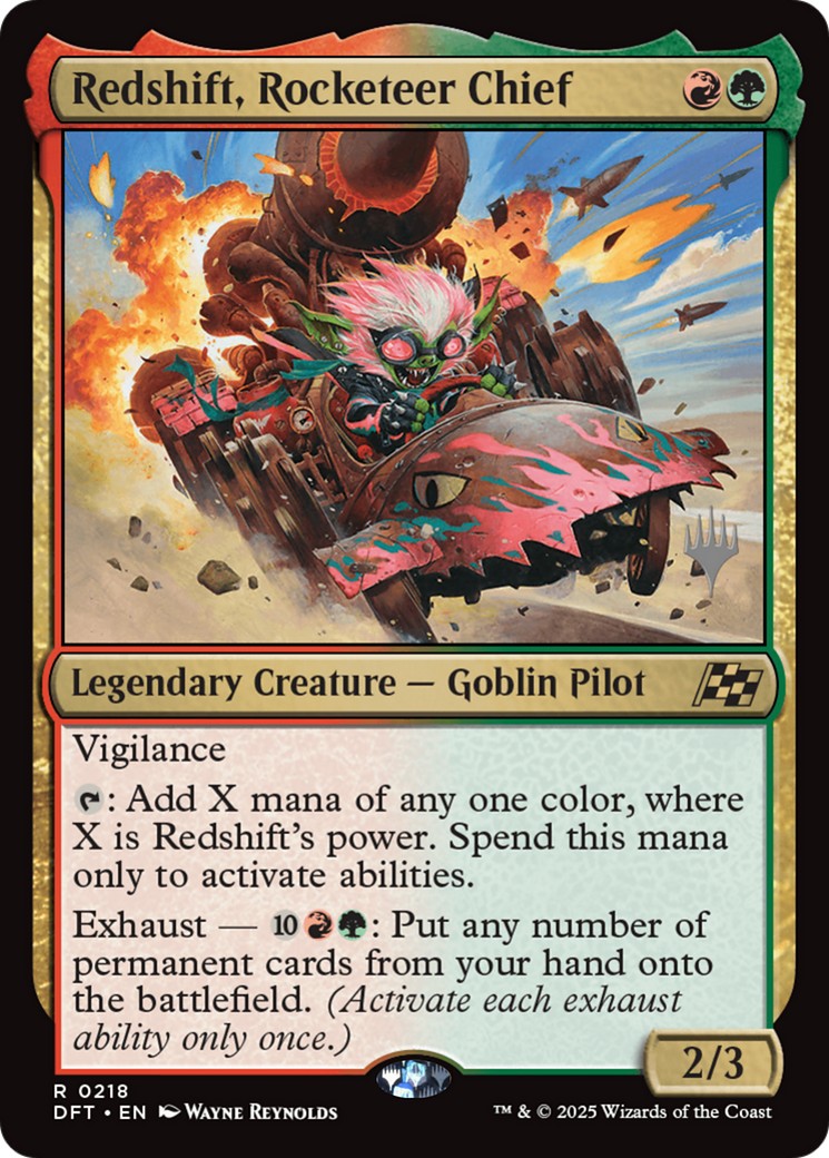 Redshift, Rocketeer Chief - Image 1