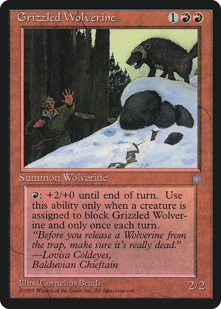 Grizzled Wolverine - Image 1