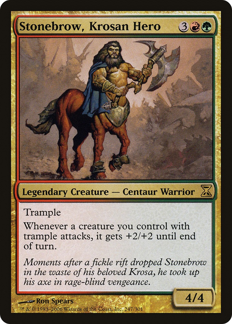 Stonebrow, Krosan Hero - Image 1