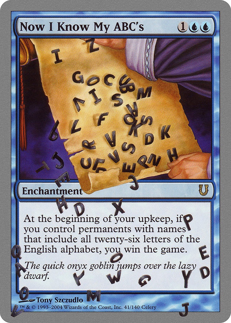 Now I Know My ABC's - Image 1