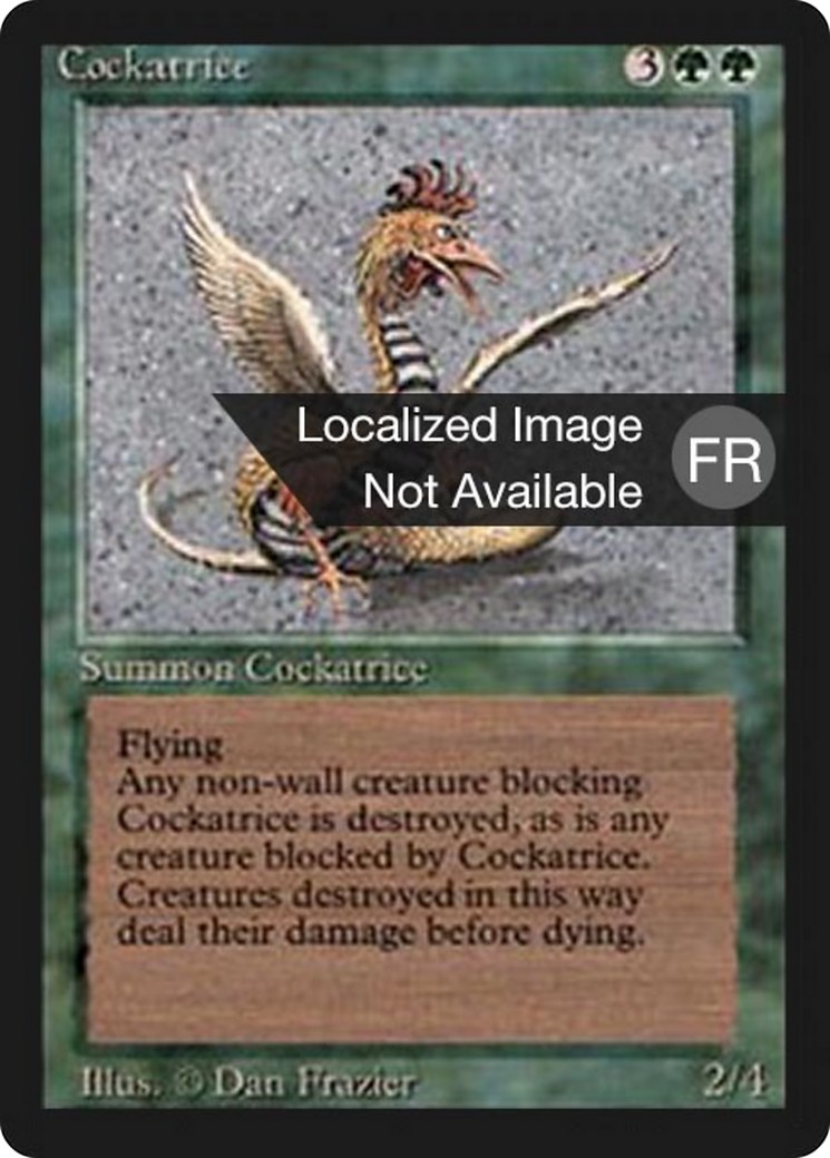 1994 Magic: The Gathering Foreign Black Border 1994 Magic: The Gathering Foreign Black Border #189 trading card