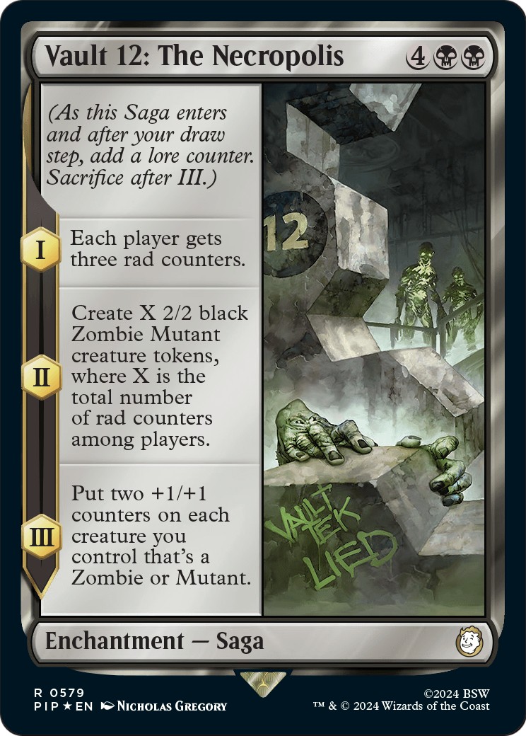 2024 Magic: The Gathering Fallout 2024 Magic: The Gathering Fallout #579 trading card