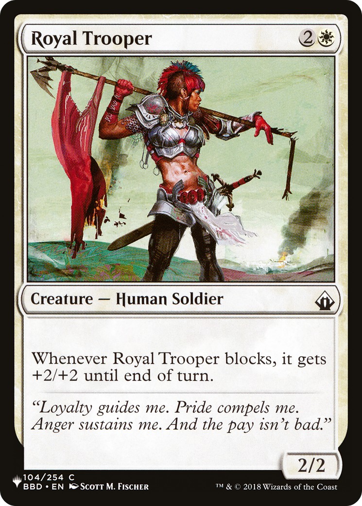 2023 Magic: The Gathering The List 2023 Magic: The Gathering The List #BBD-104 trading card
