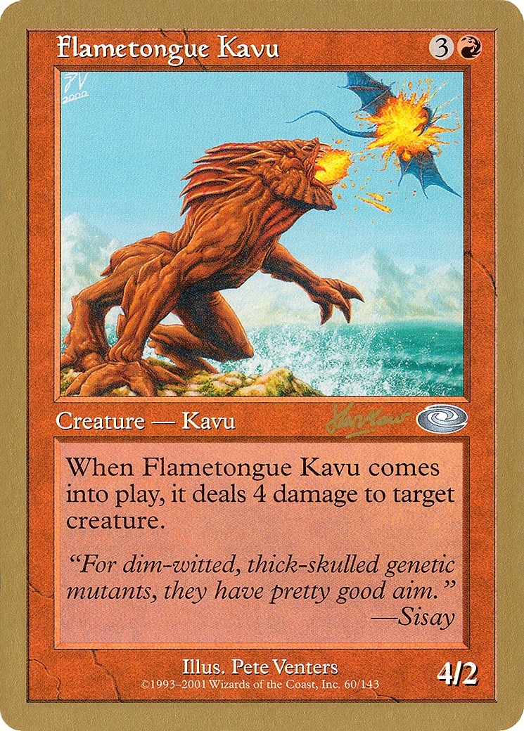 Flametongue Kavu - Image 1