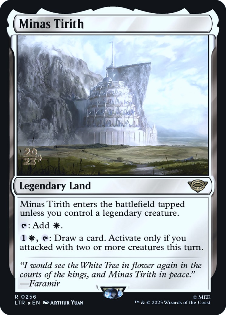2023 Magic: The Gathering Tales of Middle-earth Promos 2023 Magic: The Gathering Tales of Middle-earth Promos #256s trading c