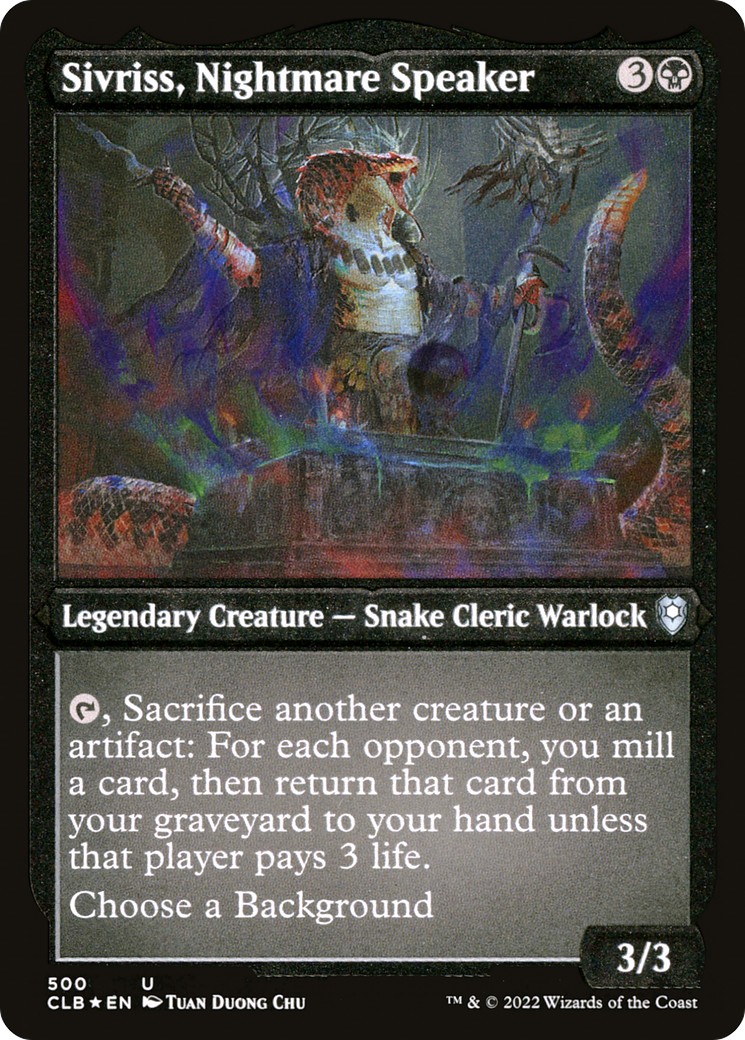 Sivriss, Nightmare Speaker - Image 1